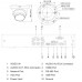 DAHUA Kit 4 caméras coaxial  5 mpx dômes infrarouge 